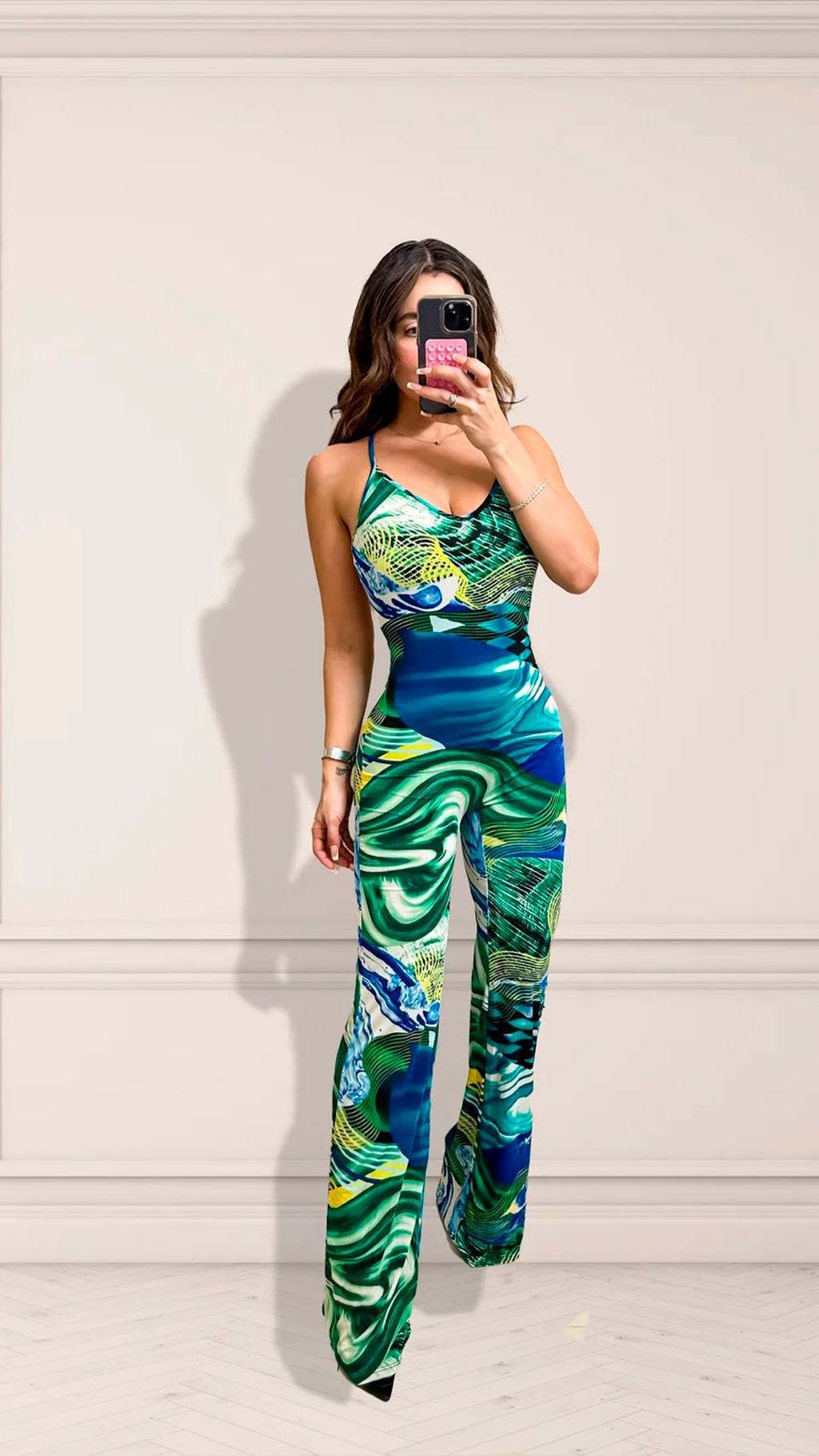 Jumpsuit estampado multicolor