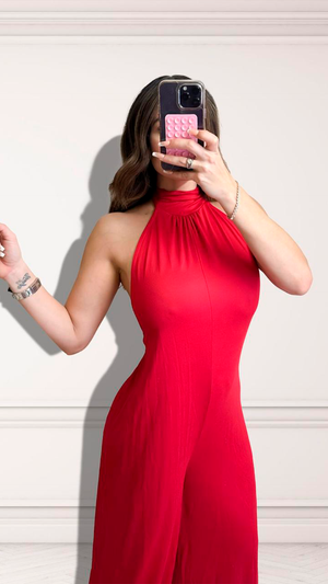 Jumpsuit rojo