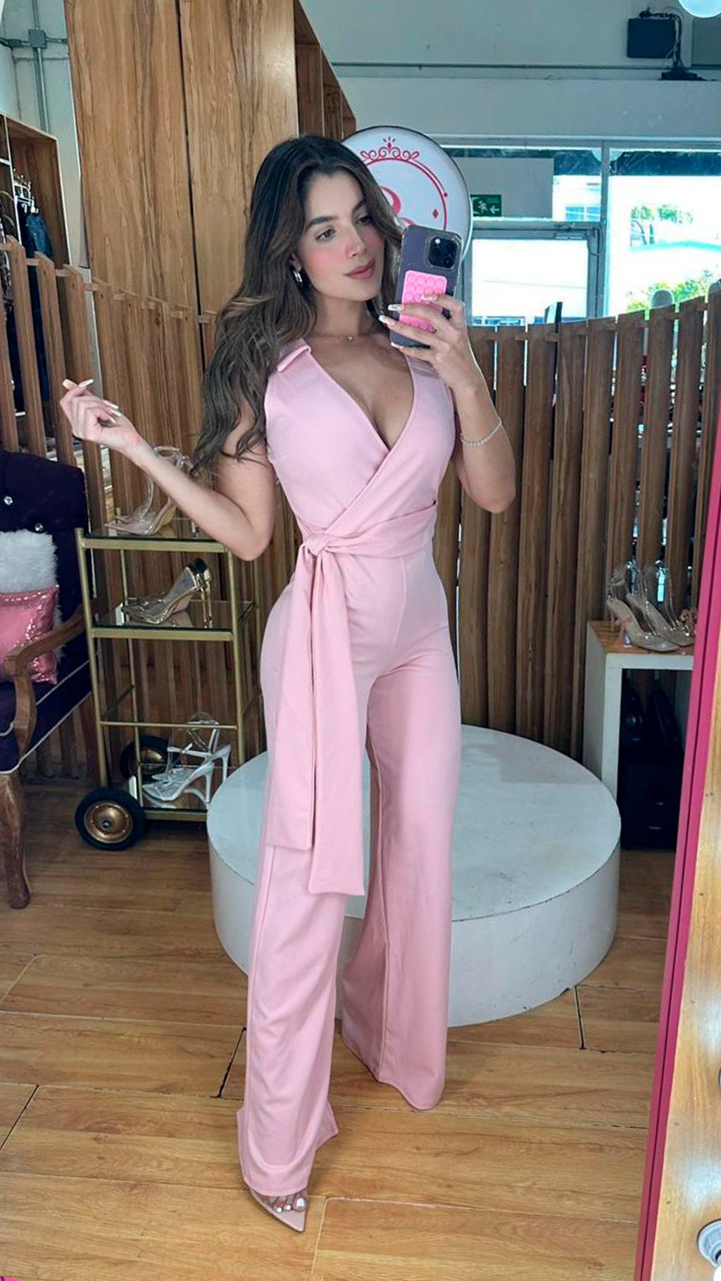 Jumpsuit rosa