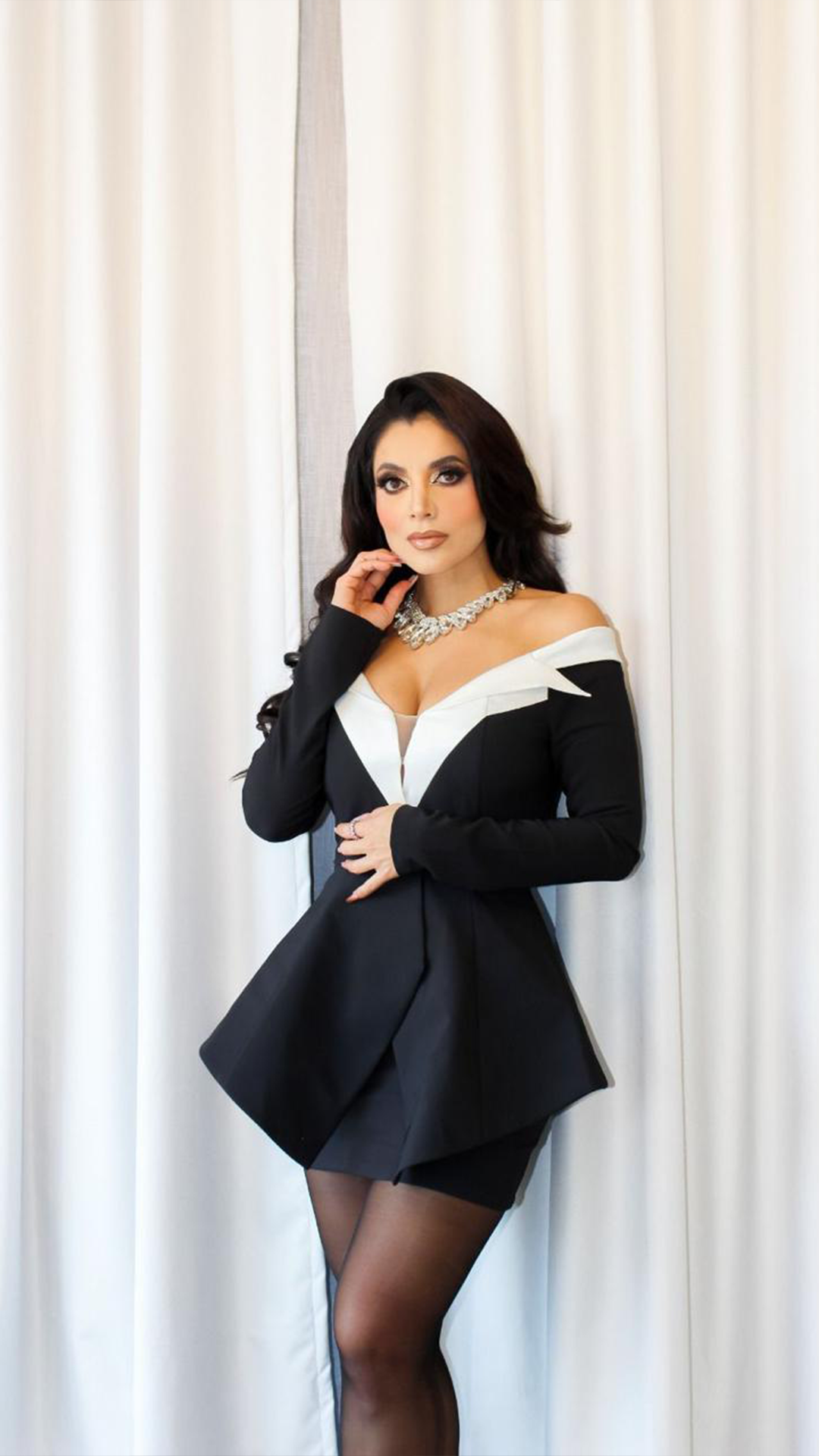 Vestido negro elegante